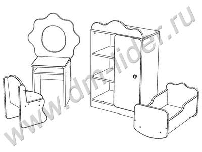 Игровая мебель для детского сада в ассортименте. Большой выбор мебели для детского сада.